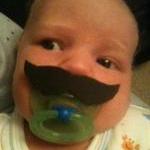 Mustache Boy Pacifier Burt ..