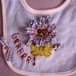 REVERSIBLE Handpainted Bib ..