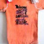 Ruffled Military Onesie Ti..