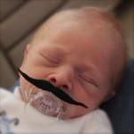 Mustache Pacifier Movie Sta..