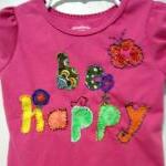 Upcycled Toddler Shirt Hand..
