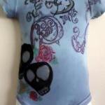 Rockabilly OOAK Onesie Unis..
