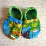 Frog Baby Booties Unisex