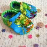 Frog Baby Booties Unisex