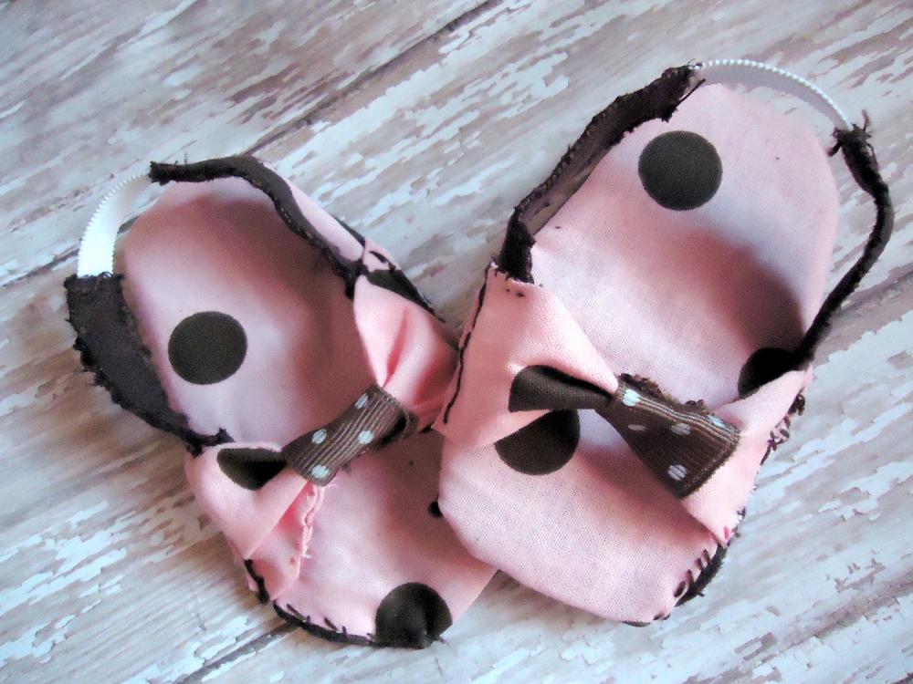 Slingback Baby Sandals For NEWBORN Girl