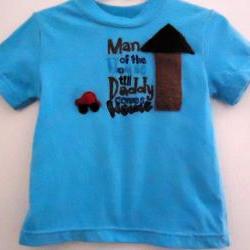 Military Toddler Tee Embroidered Funny Saying