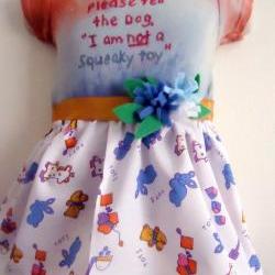 Funny Baby Dress Tie Dyed In Size 3 to 6 Months