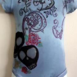 Rockabilly OOAK Onesie Unisex